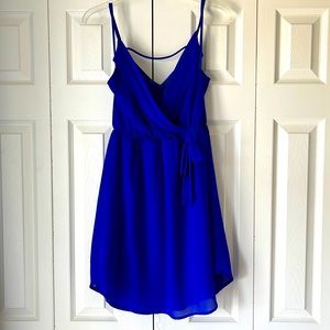 Beautiful electric blue dress
